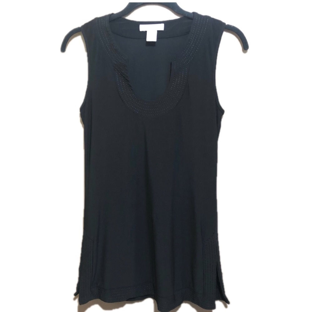 White House / Market Black Tunic Tank Cover up XS